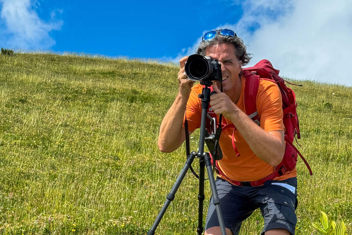 Ralph beim Fotografieren 